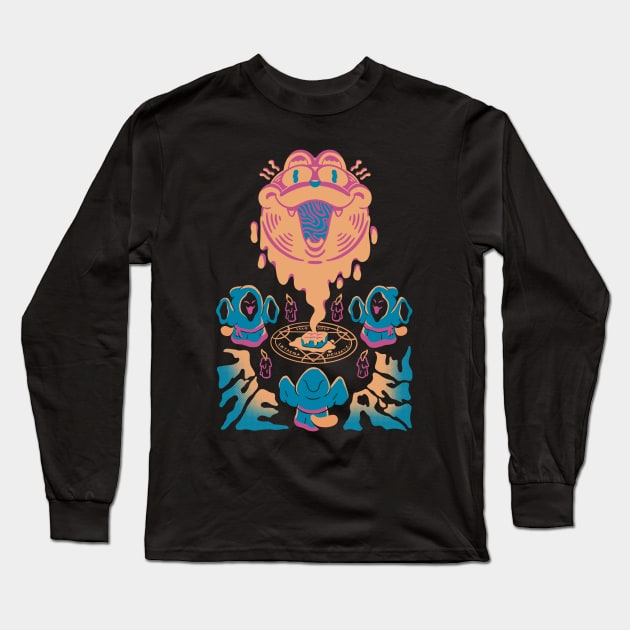 The Lasagna Rite v2 Long Sleeve T-Shirt by Henrique Torres